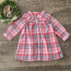 🍭3 for $25🍭 Plaid Dress size 18-24 mos